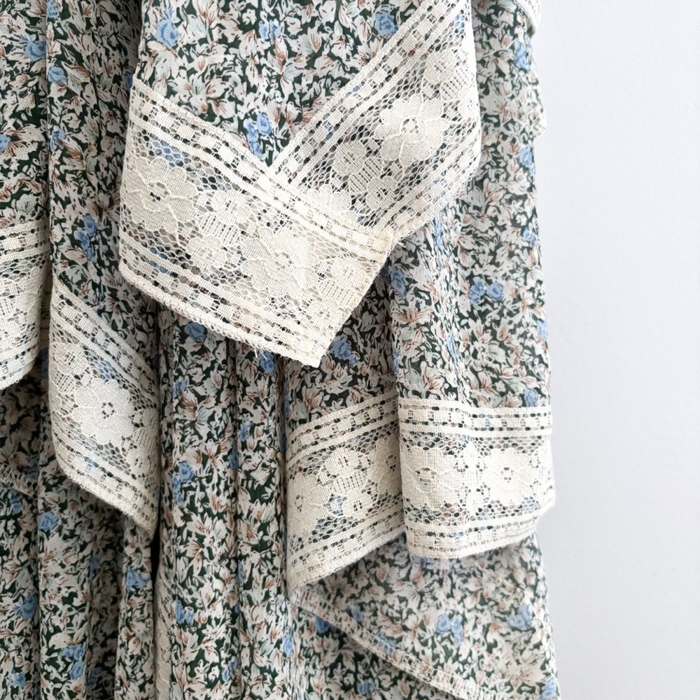 Boho handkerchief hem maxi dress - Picture 4 of 12